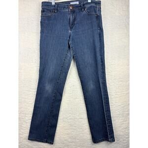 Ann Taylor Loft Modern Straight Jeans | Women’s 10 | Blue Denim | Classic Fit